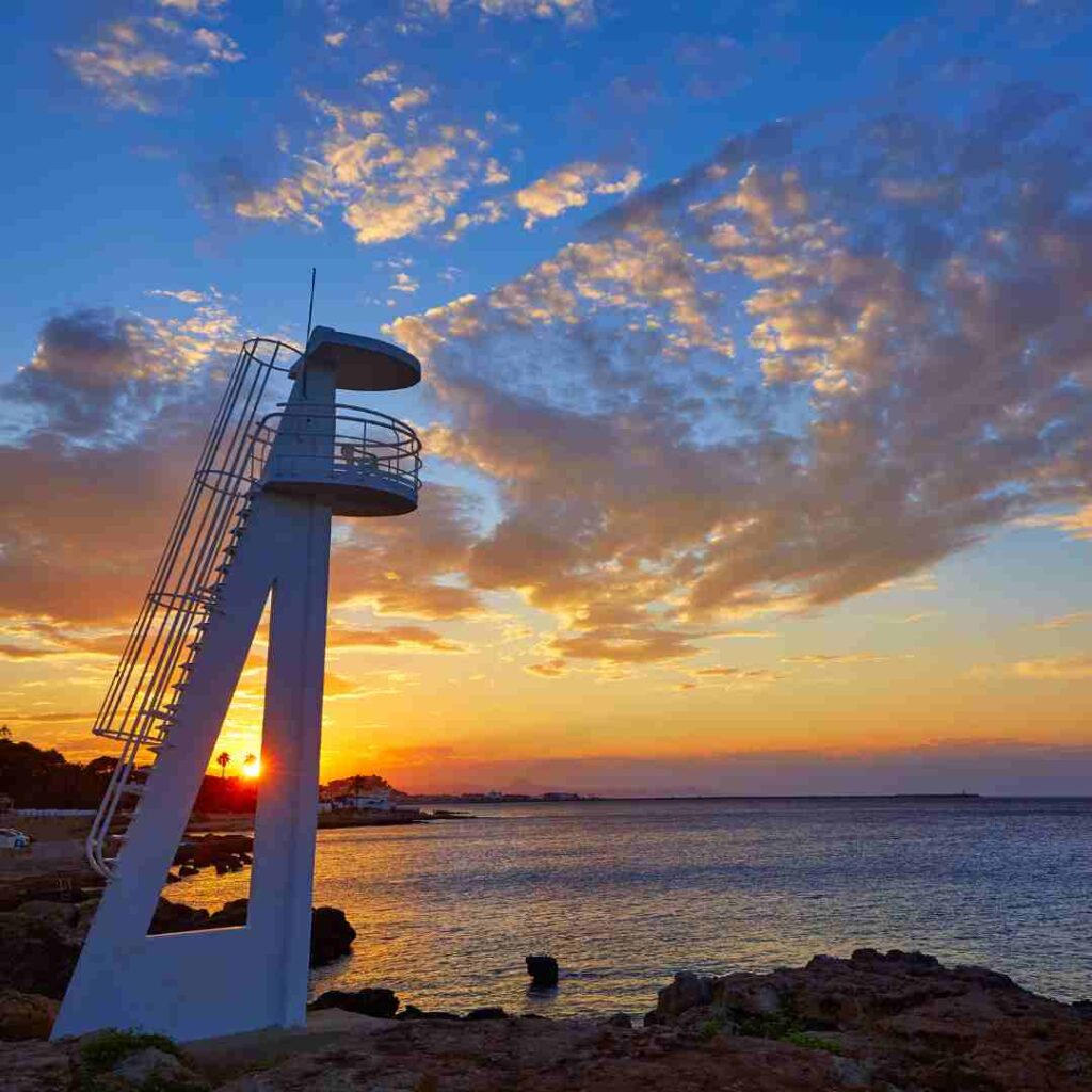 Trampolí: Beaches of denia