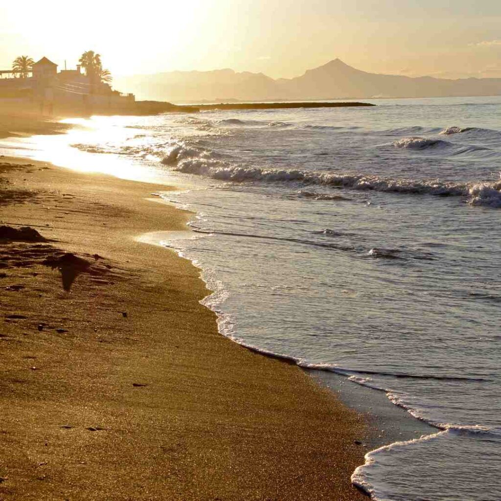 beaches of denia