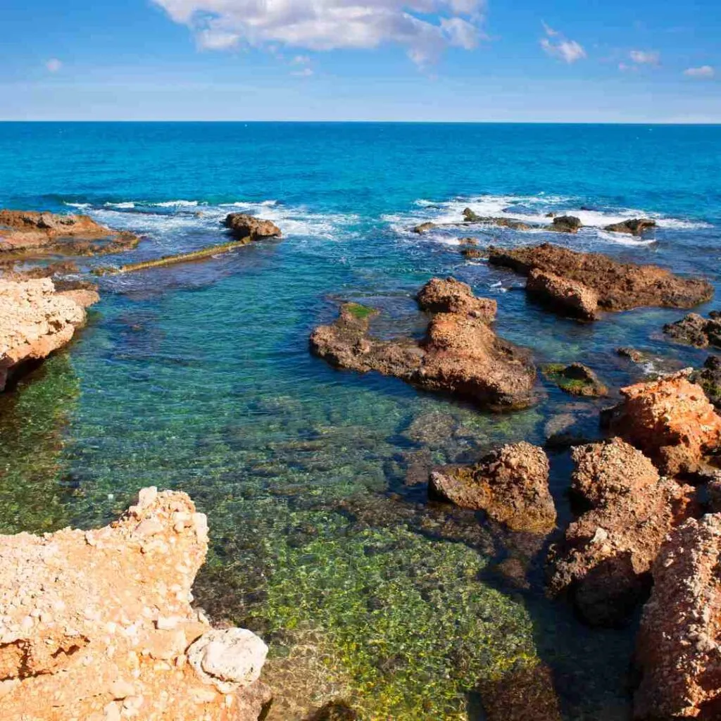 Cala Punta Negra cove Denia Alicante: Beach in Dénia 1 Punta Negra cove denia