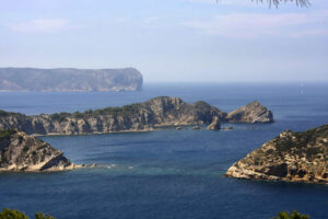 Mirador de Cap Prim Jávea, Mirador, Calas, Creu del Portitxol y Pallers. 15 Mirador de Cap prim